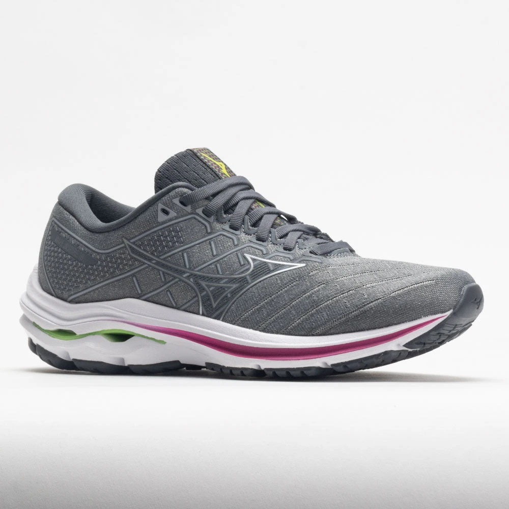 Mizuno Wave Inspire 18 Women's Ultimate Grey/Silver 5 Mizuno Wave Inspire 18 Women's Ultimate Grey/Silver - Image 5