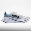 HOKA Bondi X Men's Blanc De Blanc/Blue Fog