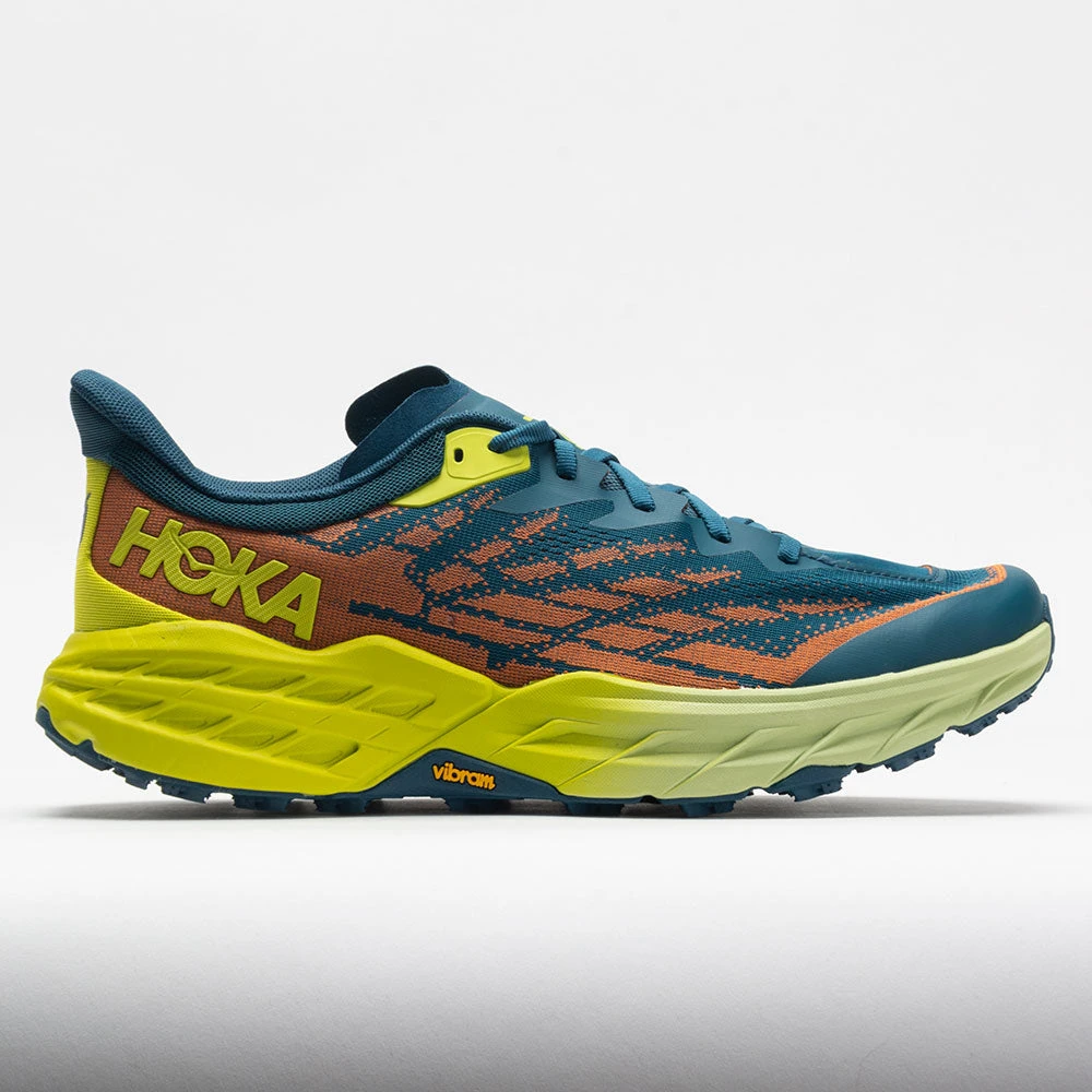 HOKA Speedgoat 5 Men's Blue Coral/Evening Primrose 1 HOKA Speedgoat 5 Men's Blue Coral/Evening Primrose