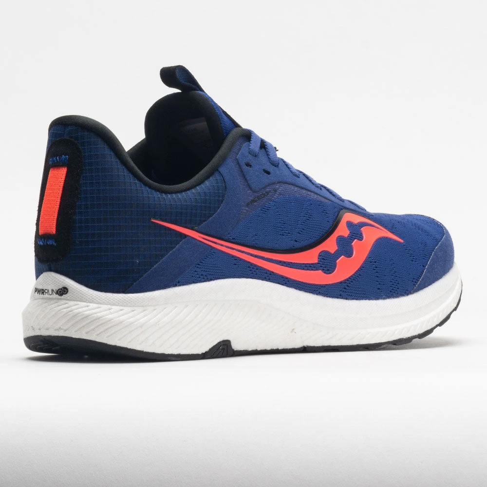 Saucony Freedom 5 Men's Sapphire/Vizi Red 6 Saucony Freedom 5 Men's Sapphire/Vizi Red - Image 6