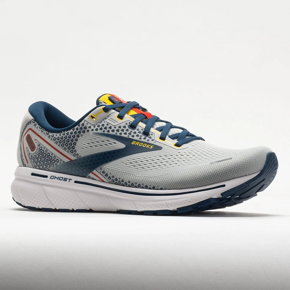 Brooks Ghost 14 Men's Grey/Titan/Maize 5 Brooks Ghost 14 Men's Grey/Titan/Maize - Image 5