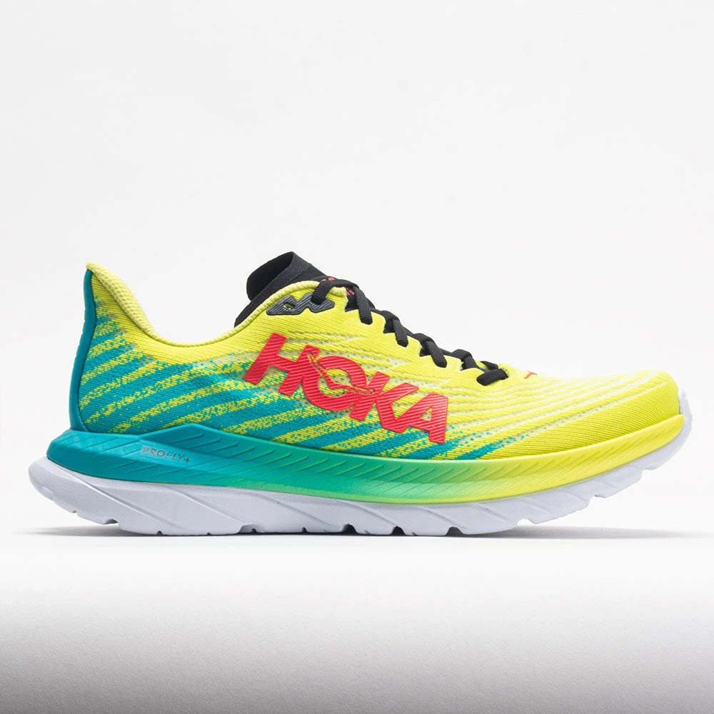 HOKA Mach 5 Men's Evening Primrose/Scuba Blue 1 HOKA Mach 5 Men's Evening Primrose/Scuba Blue