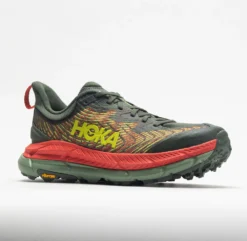 HOKA Mafate Speed 4 Men's Thyme/Fiesta -Best Sneaker Shop 048635 5