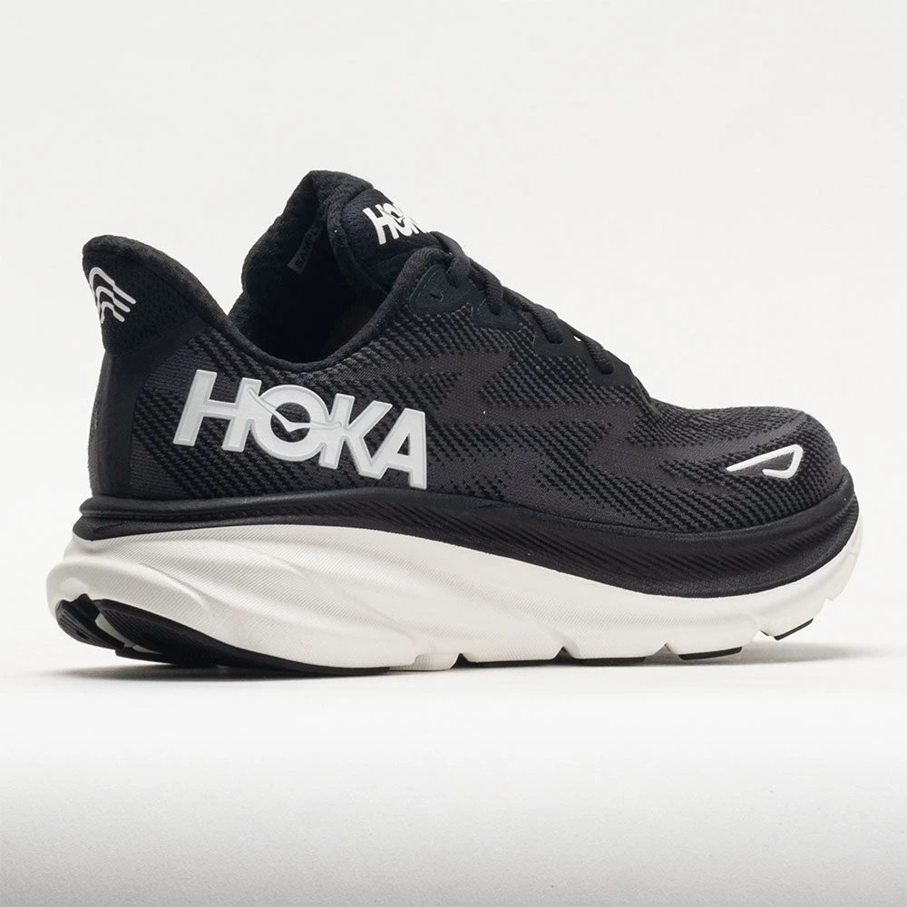 HOKA Clifton 9 Women's Black/White 6 HOKA Clifton 9 Women's Black/White - Image 6
