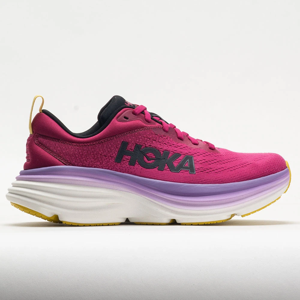 HOKA Bondi 8 Women's Cherries Jubilee/Pink Yarrow 1 HOKA Bondi 8 Women's Cherries Jubilee/Pink Yarrow