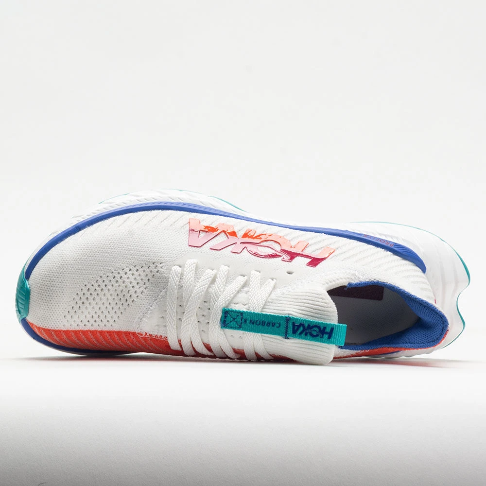 HOKA Carbon X 3 Men's White/Flame 3 HOKA Carbon X 3 Men's White/Flame - Image 3