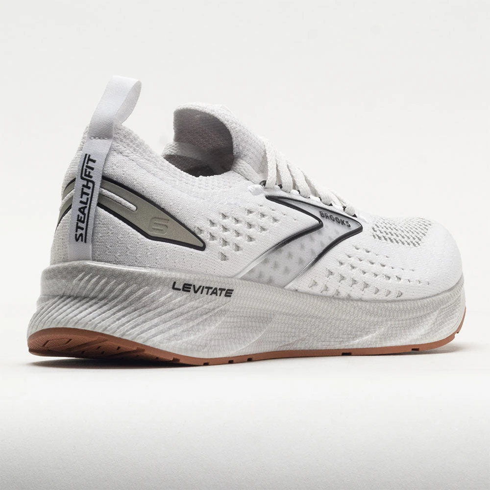 Brooks Levitate Stealthfit 6 Women's White/Bran 6 Brooks Levitate Stealthfit 6 Women's White/Bran - Image 6