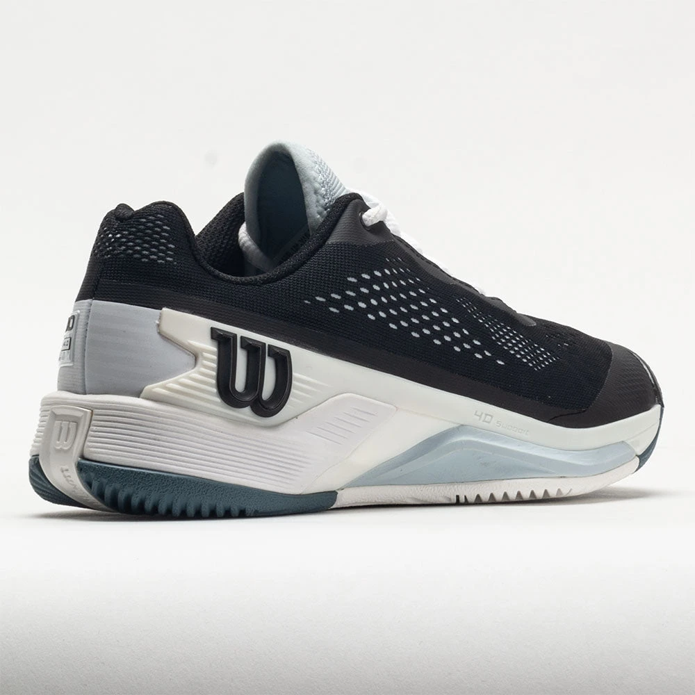 Wilson Rush Pro 4.0 Women's Black/White/China Blue 6 Wilson Rush Pro 4.0 Women's Black/White/China Blue - Image 6