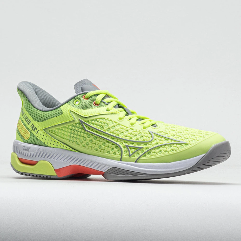 Mizuno Wave Exceed Tour 5 AC Women's Neo Lime/Ultimate Gray 5 Mizuno Wave Exceed Tour 5 AC Women's Neo Lime/Ultimate Gray - Image 5