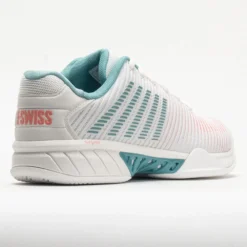 K-Swiss Hypercourt Express 2 Women's Blanc De Blanc/Nile Blue/Desert 11 K-Swiss Hypercourt Express 2 Women's Blanc De Blanc/Nile Blue/Desert -Best Sneaker Shop 117153 6