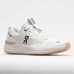 On Running On The Roger Pro Clay Women's White/Savannah -Best Sneaker Shop 117243 5