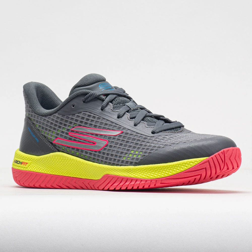 Skechers Viper Court Pro Women's Grey/Pink 5 Skechers Viper Court Pro Women's Grey/Pink - Image 5