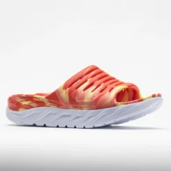 HOKA Ora Recovery Slide Swirl Unisex Yellow Pear/Fiesta -Best Sneaker Shop 570558 5