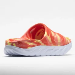HOKA Ora Recovery Slide Swirl Unisex Yellow Pear/Fiesta -Best Sneaker Shop 570558 6