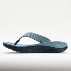 HOKA Ora Recovery Flip Men's Stone Blue/Outer Space -Best Sneaker Shop 570604 1